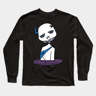 Skull / 스컬익 (front) Long Sleeve T-Shirt